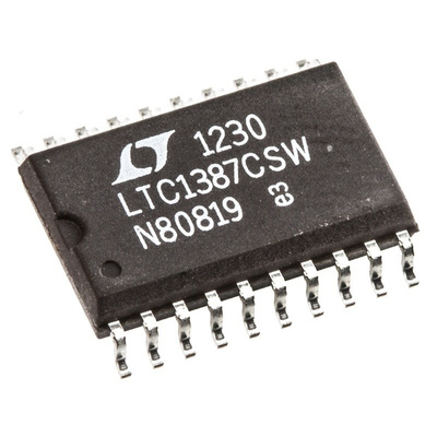 Analog Devices Multiprotocol Transceiver 20-Pin SOIC W, LTC1387CSW