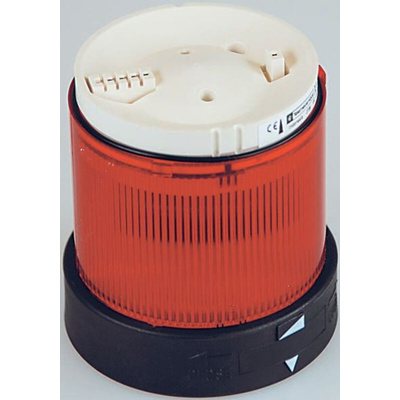 Schneider Electric Harmony XVB Series Red Flashing Effect Beacon Unit, 24 V ac/dc, Xenon Bulb, AC, DC, IP65