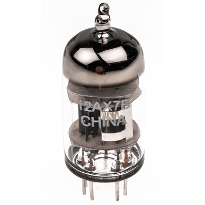 RS PRO Double Triode Thermionic Valve, B9A Base, 1W, 12.6V, 22.5 (Dia.) x 57mm