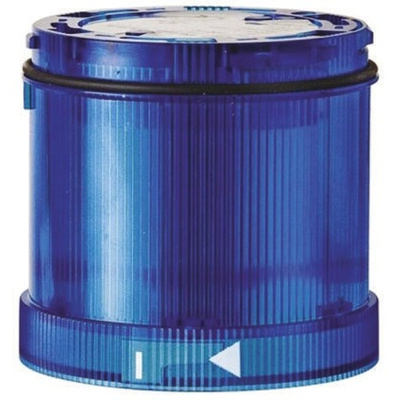 Werma 843 Series Blue Steady Effect Beacon Unit, 24 V dc, LED Bulb, DC, IP54