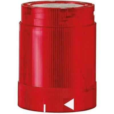 Werma 848 Series Red Flashing Effect Beacon Unit, 24 V ac/dc, LED Bulb, DC, IP54