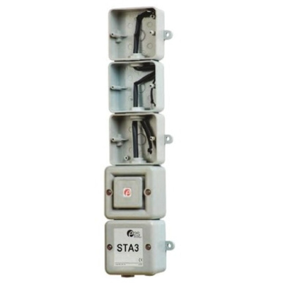 e2s STA Series Beacon Tower, 24 V dc, DC, IP66