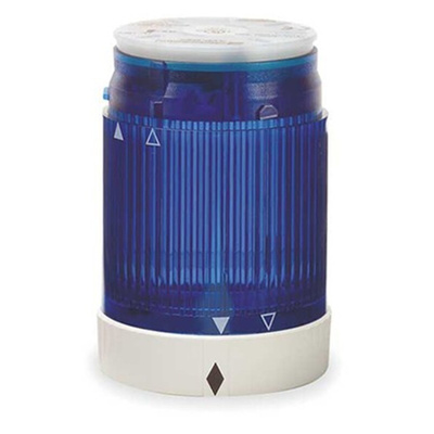 Schneider Electric XVP Series Blue Flashing Effect Beacon, 120 V ac, Xenon Bulb, AC, IP65