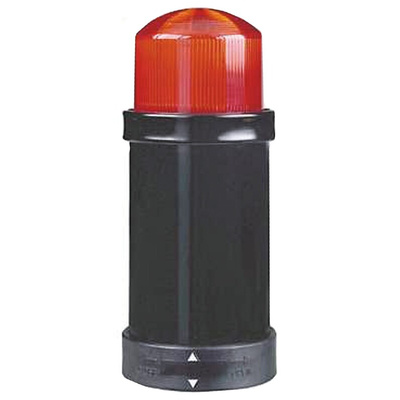 Schneider Electric XVB Series Red Flashing Effect Beacon, 120 V ac, Xenon Bulb, AC, IP65