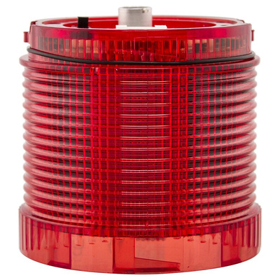 Moflash LED-TLM Series Red Steady Effect Beacon Unit, 24 V dc, LED Bulb, DC, IP65