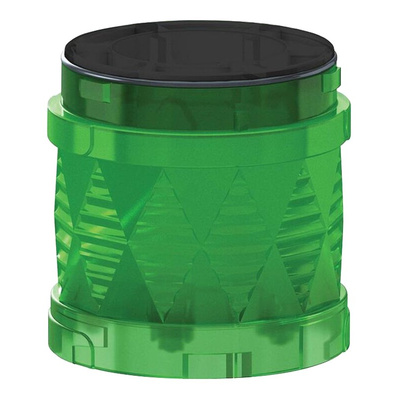 Schneider Electric Harmony XVU Series Green Steady Effect LED Beacon, 24 V ac/dc, LED Bulb, DC, IP65