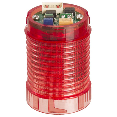 Moflash LED-MINI Series Red Steady Effect Beacon Unit, 12 → 24 V dc, LED Bulb, DC, IP54