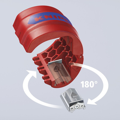 Knipex BiX® Pipe Cutter 16 → 50 mm, Cuts Plastic