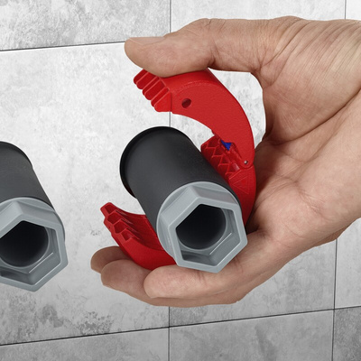 Knipex BiX® Pipe Cutter 16 → 50 mm, Cuts Plastic