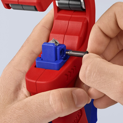 Knipex Pipe Cutter 50 mm, Cuts Plastic