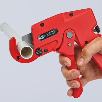 Knipex Pipe Cutter 6 → 35 mm, Cuts Plastic
