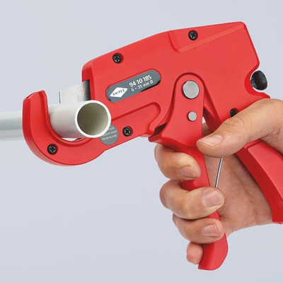 Knipex Pipe Cutter 6 → 35 mm, Cuts Plastic