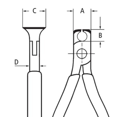 Knipex 115 mm End Nippers