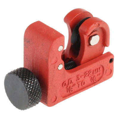 RS PRO Pipe Cutter 3 → 22 mm, Cuts Copper