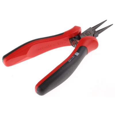 RS PRO Round Nose Pliers, 130 mm Overall