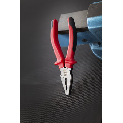 RS PRO Combination Pliers, 150 mm Overall, Straight Tip, 34mm Jaw