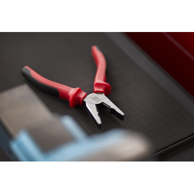 RS PRO Combination Pliers, 150 mm Overall, Straight Tip, 34mm Jaw