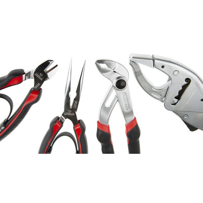 Facom 4-Piece Plier Set, 440 mm Overall