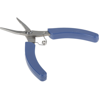 RS PRO Flat Nose Pliers, 130 mm Overall, Straight Tip, 25mm Jaw