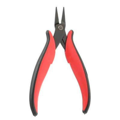 RS PRO Electronics Pliers, Flat Nose Pliers, 140 mm Overall, Straight Tip, 30mm Jaw