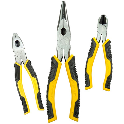 Stanley 3-Piece Plier Set, 150 mm Overall