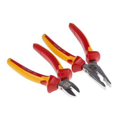 RS PRO 5-Piece Plier Set, 250 mm Overall