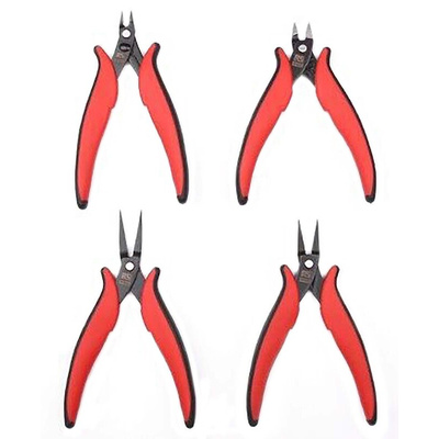 RS PRO 4-Piece Plier Set, 250 mm Overall