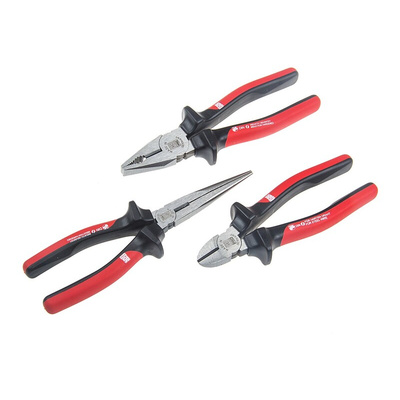 RS PRO 3-Piece Plier Set, 300 mm Overall