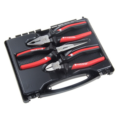 RS PRO 3-Piece Plier Set, 300 mm Overall
