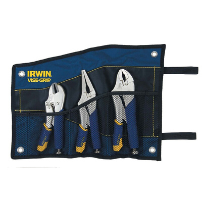 Irwin 3-Piece Mole Grip Plier Set, 125 mm Overall