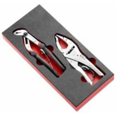 Facom 2-Piece Plier Set, 21 mm Overall
