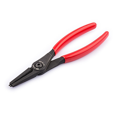 RS PRO Circlip Pliers, 180 mm Overall, Straight Tip