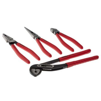 Teng Tools 4-Piece Plier Set, 300 mm Overall