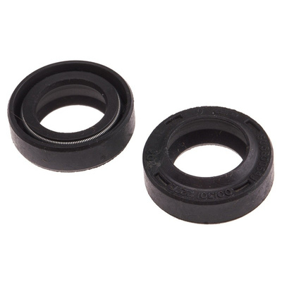 RS PRO Nitrile Rubber SealShaft Seal, 15mm Bore, 24mm Outer Diameter