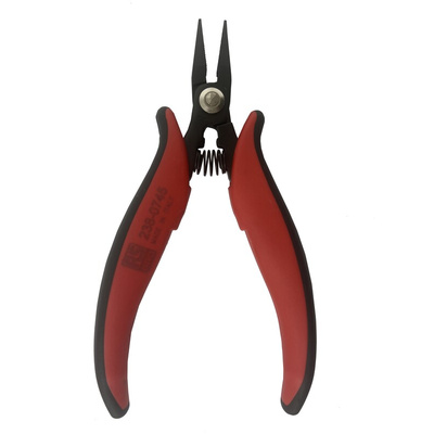 RS PRO Long Nose Pliers, 146 mm Overall, Straight Tip, 19mm Jaw