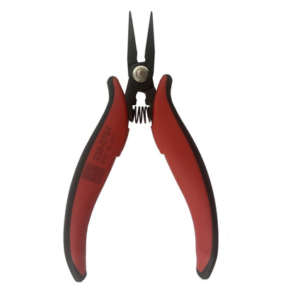 RS PRO Long Nose Pliers, 154 mm Overall, Straight Tip, 25mm Jaw