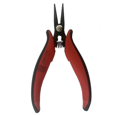 RS PRO Long Nose Pliers, 154 mm Overall, Straight Tip, 26mm Jaw