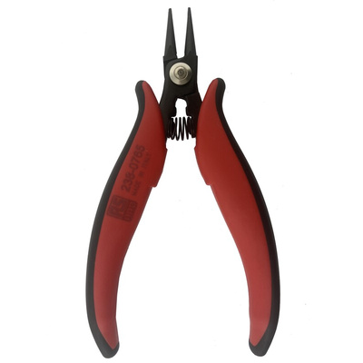 RS PRO Round Nose Pliers, 146 mm Overall, Straight Tip, 20mm Jaw
