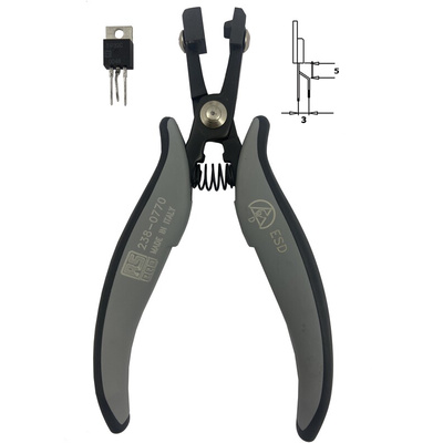 RS PRO Forming Pliers, 158 mm Overall, ESD