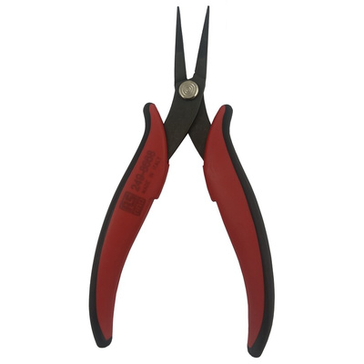 RS PRO Long Nose Pliers, 160 mm Overall, Straight Tip, 28mm Jaw