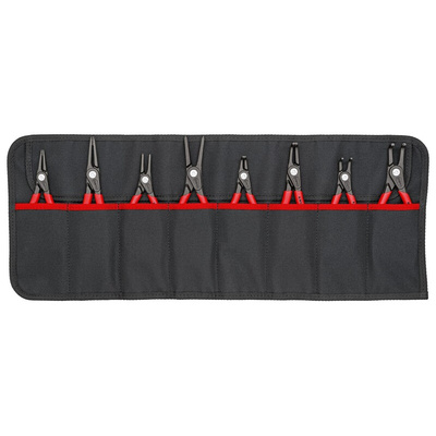 Knipex 8-Piece Circlip Plier Set, 610 mm Overall