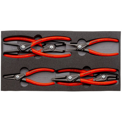Knipex 6-Piece Circlip Plier Set, 335 mm Overall