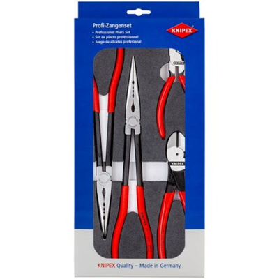 Knipex 4-Piece Plier Set, 335 mm Overall