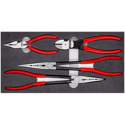 Knipex 4-Piece Plier Set, 335 mm Overall