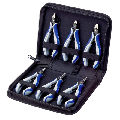Knipex 6-Piece Plier Set, 212 mm Overall