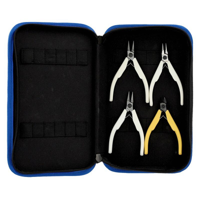 Bahco 9060 4-Piece Plier Set, Straight Tip, 170 mm Overall