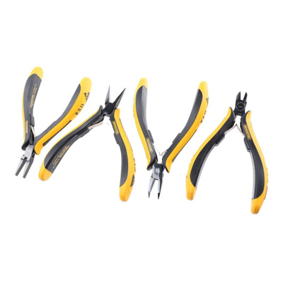 Bernstein 4-Piece Plier Set, ESD, 200 mm Overall