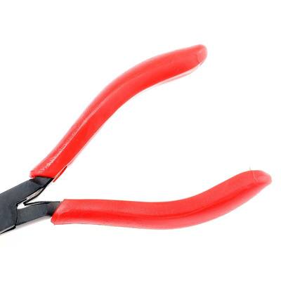 RS PRO Long Nose Pliers, 120 mm Overall, Straight Tip, 22mm Jaw
