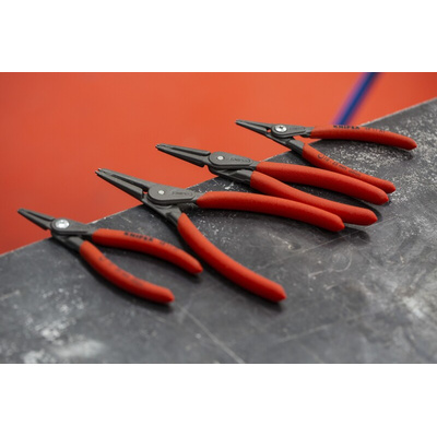 Knipex 4-Piece Circlip Plier Set, 250 mm Overall