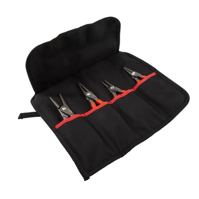 Knipex 4-Piece Circlip Plier Set, 250 mm Overall
